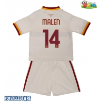 AS Roma Donyell Malen #14 Bortedraktsett Barn 2026-27 Kortermet (+ Korte bukser)